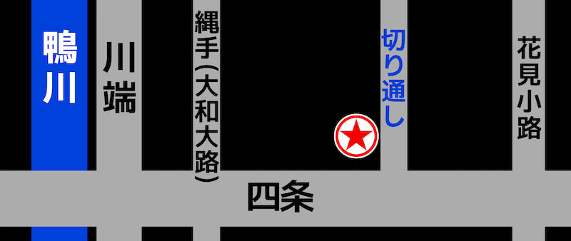 切通し進々堂 地図