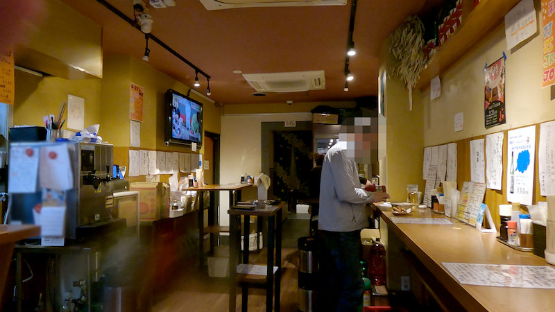 木屋町 立ち飲み もみじ 店内